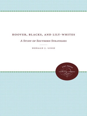 cover image of Hoover, Blacks, and Lily-Whites